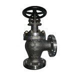 JIS SC480 Angle Globe Valve, JIS F7475, 32A, 30K, 1-1/4 Inch