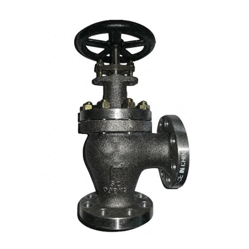 JIS SC480 Angle Globe Valve, JIS F7475, 32A, 30K, 1-1/4 Inch