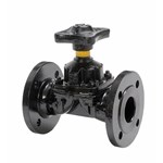 MSS SP-88 Diaphragm Valve, Ductile Iron GGG40, DN32, PN16, RF