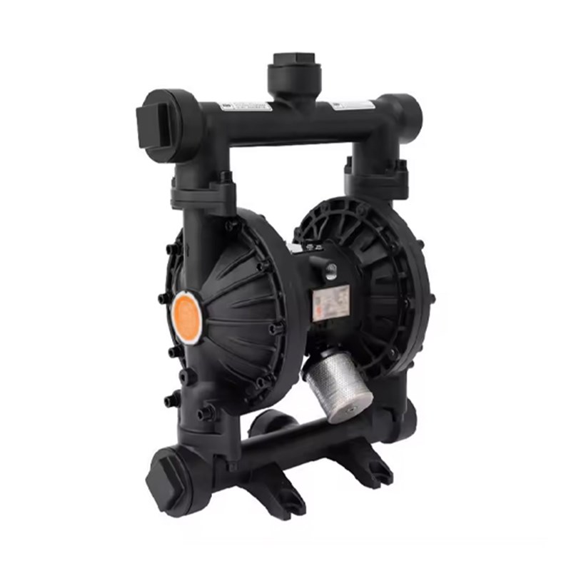 Pneumatic Actuated Diaphragm Pump, Aluminum Alloy, Threaded