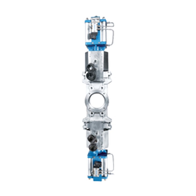 Pneumatic Actuated Knife Gate Valves, A351 CF8M, DN50, PN10