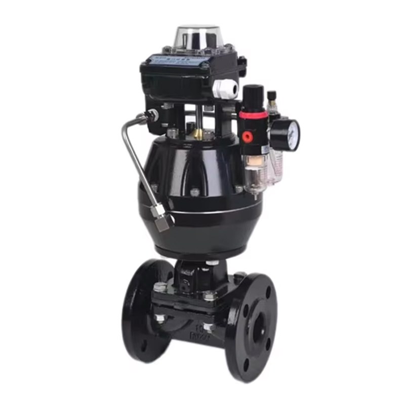 Pneumatic Diaphragm Valve, Ductile Iron, EPDM Lined, DN40