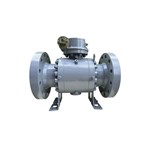 Reduced Bore Trunnion Ball Valves, A105, 6 * 4 Inch, 1500 LB