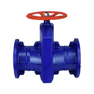 Sleeve Type Pinch Valve, Ductile Iron GGG40, DN200, PN10