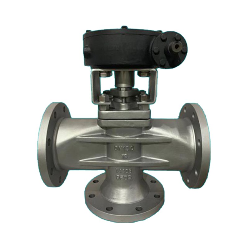 Three Way Sleeved Plug Valve, API 6D, EN 1.4408, DN150, PN16