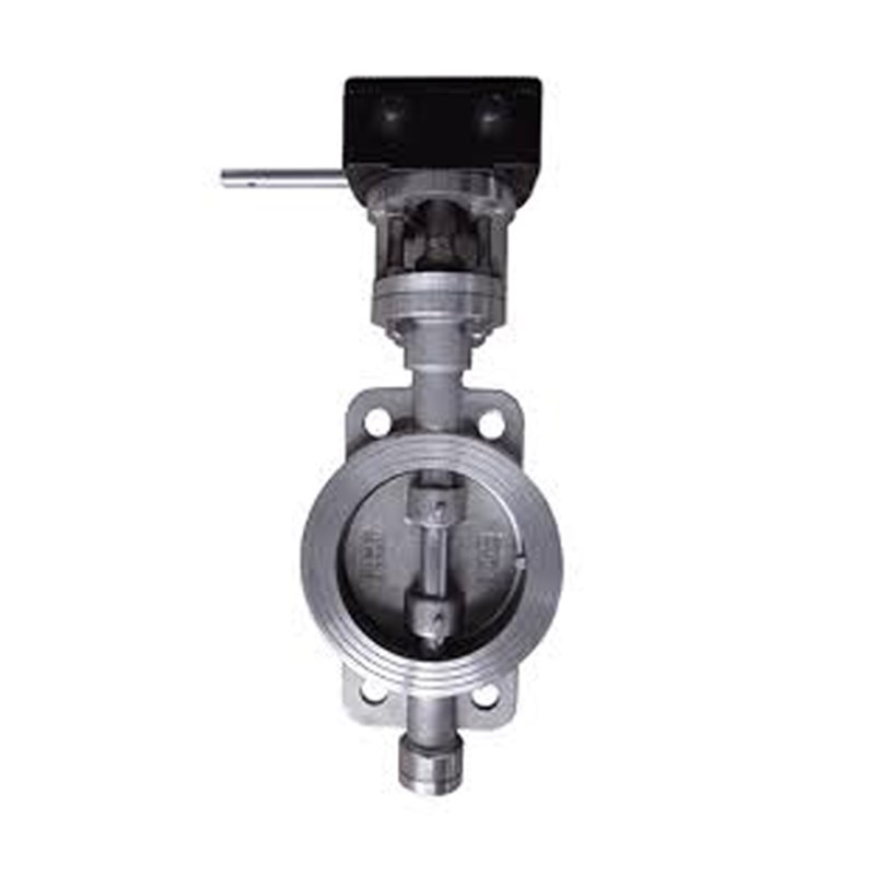 Triple Eccentric Wafer Butterfly Valve, API 609, CF8, DN50