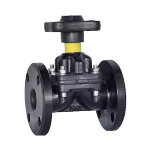Weir Type Diaphragm Valve, Ductile Iron, BS 5156, DN40, PN10