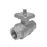 Stainless Steel 316 Silicon Sol Casting and Machining 2 PC Ball Valve Body