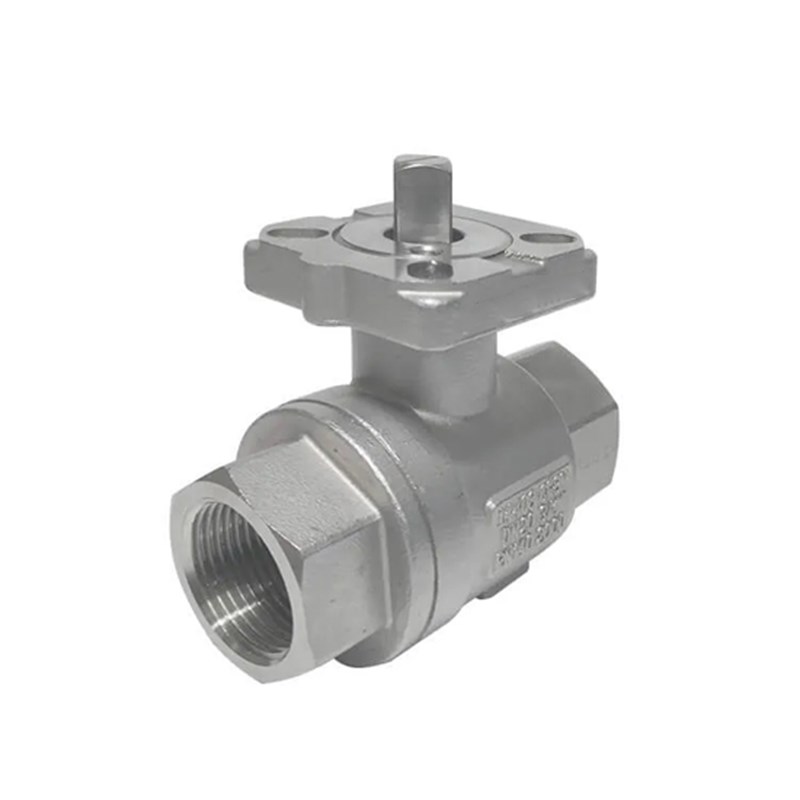 Stainless Steel 316 Silicon Sol Casting and Machining 2 PC Ball Valve Body
